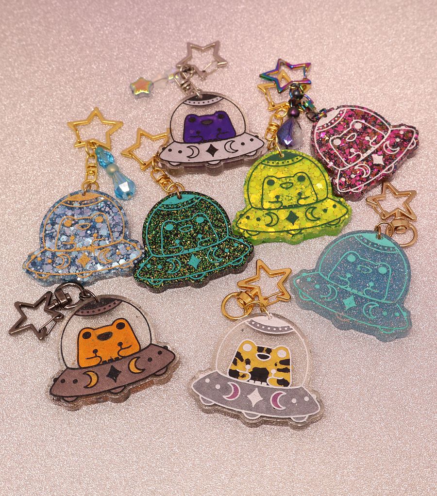 Ralph the Space Frog Keychain product image (17)