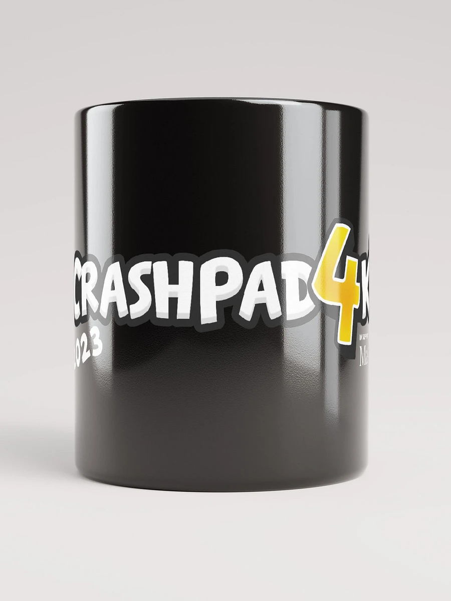 CrashPad4Kids 2023 Black Mug product image (5)