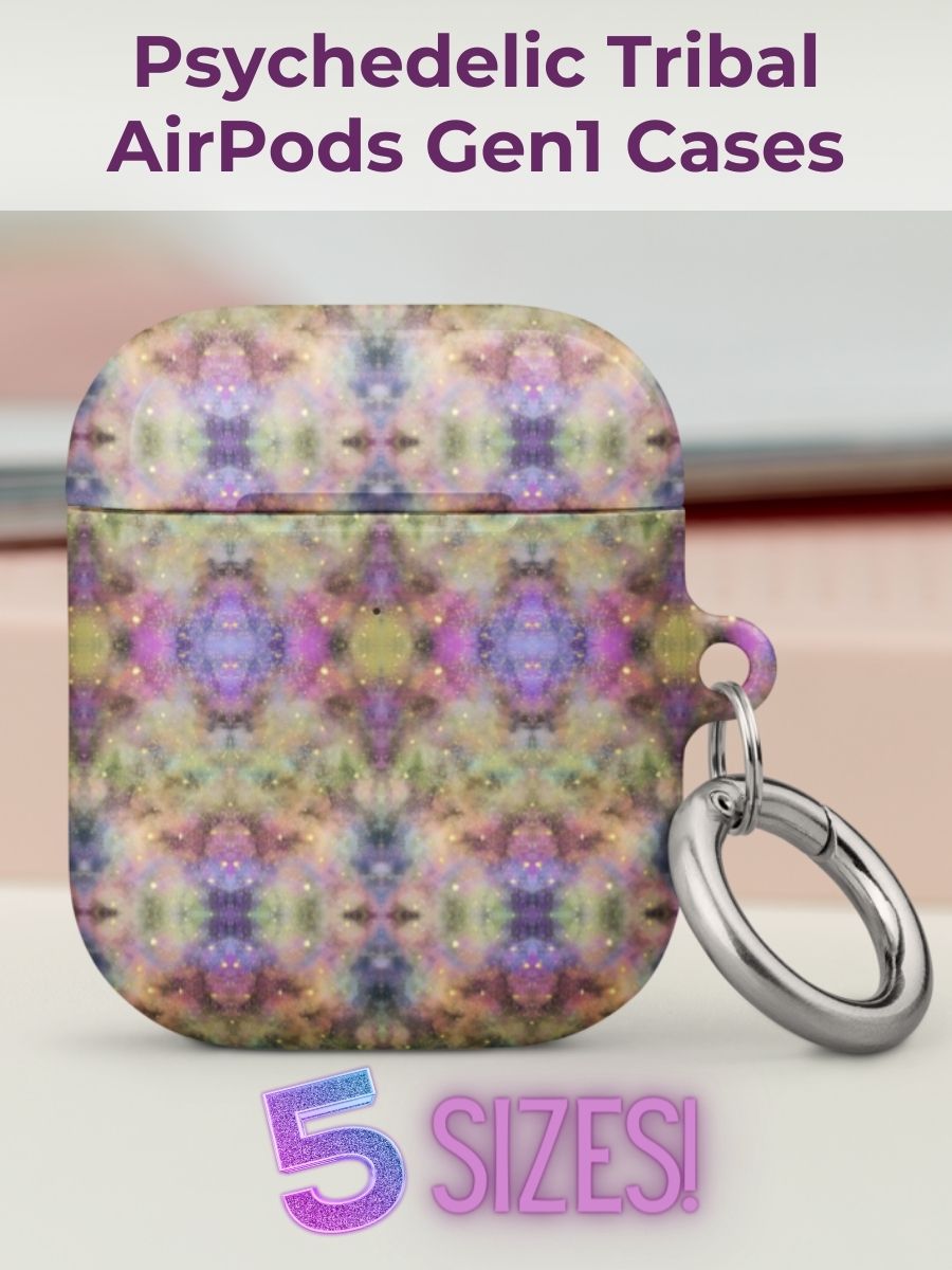 Psychedelic Tribal AirPods Cases product image (1)