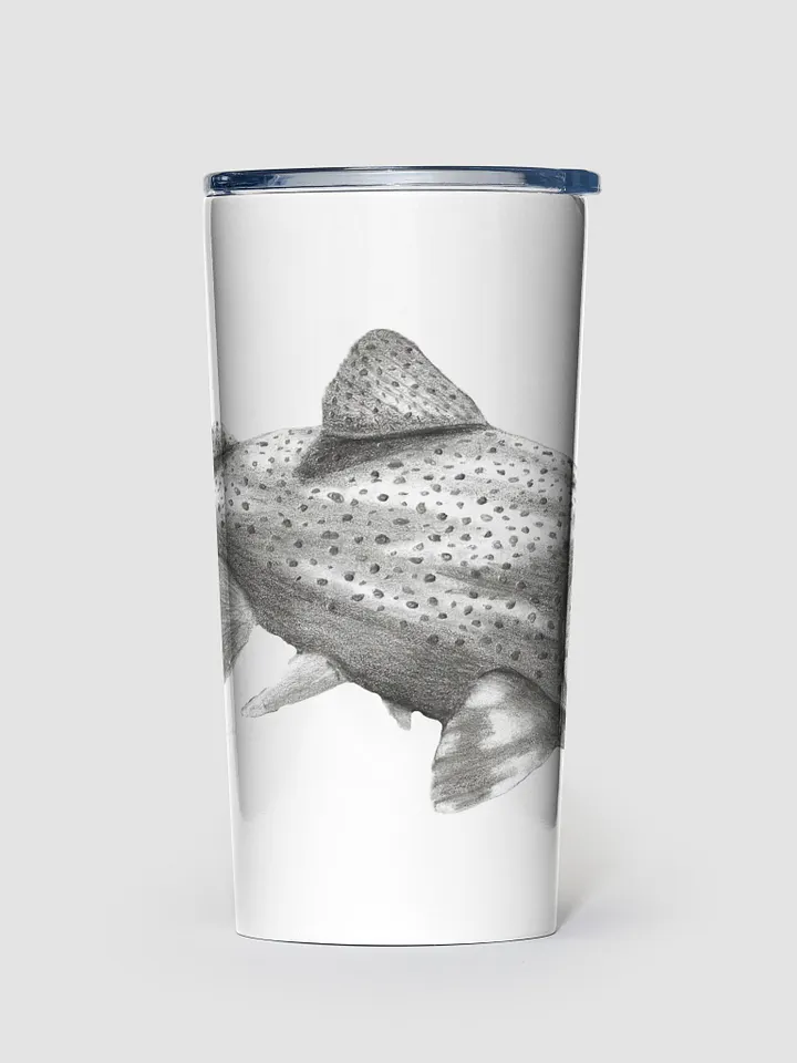 Trout Drawing Travel Cup product image (1)