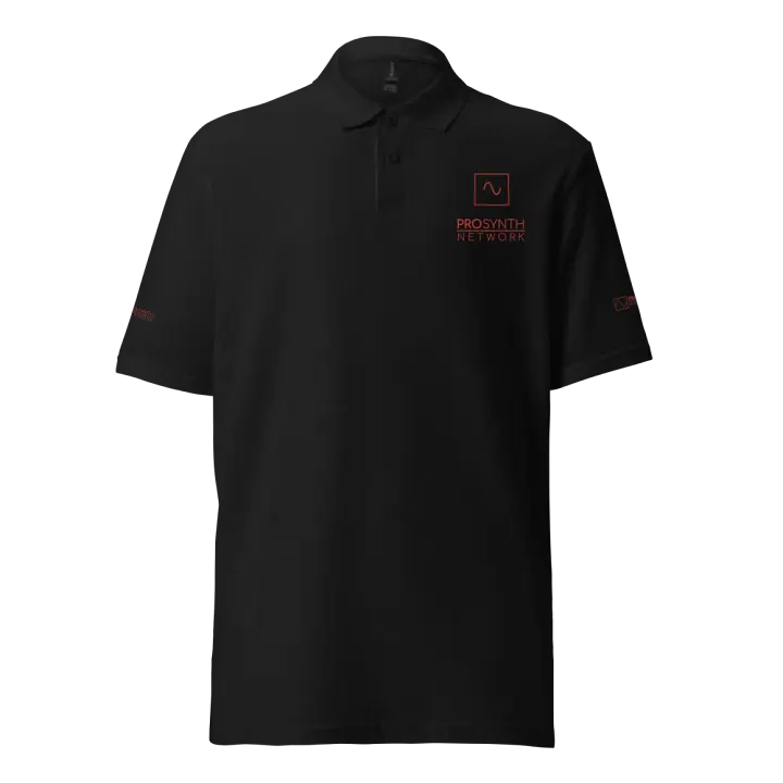 Pro Synth Network Unisex Pique Polo Shirt product image (1)