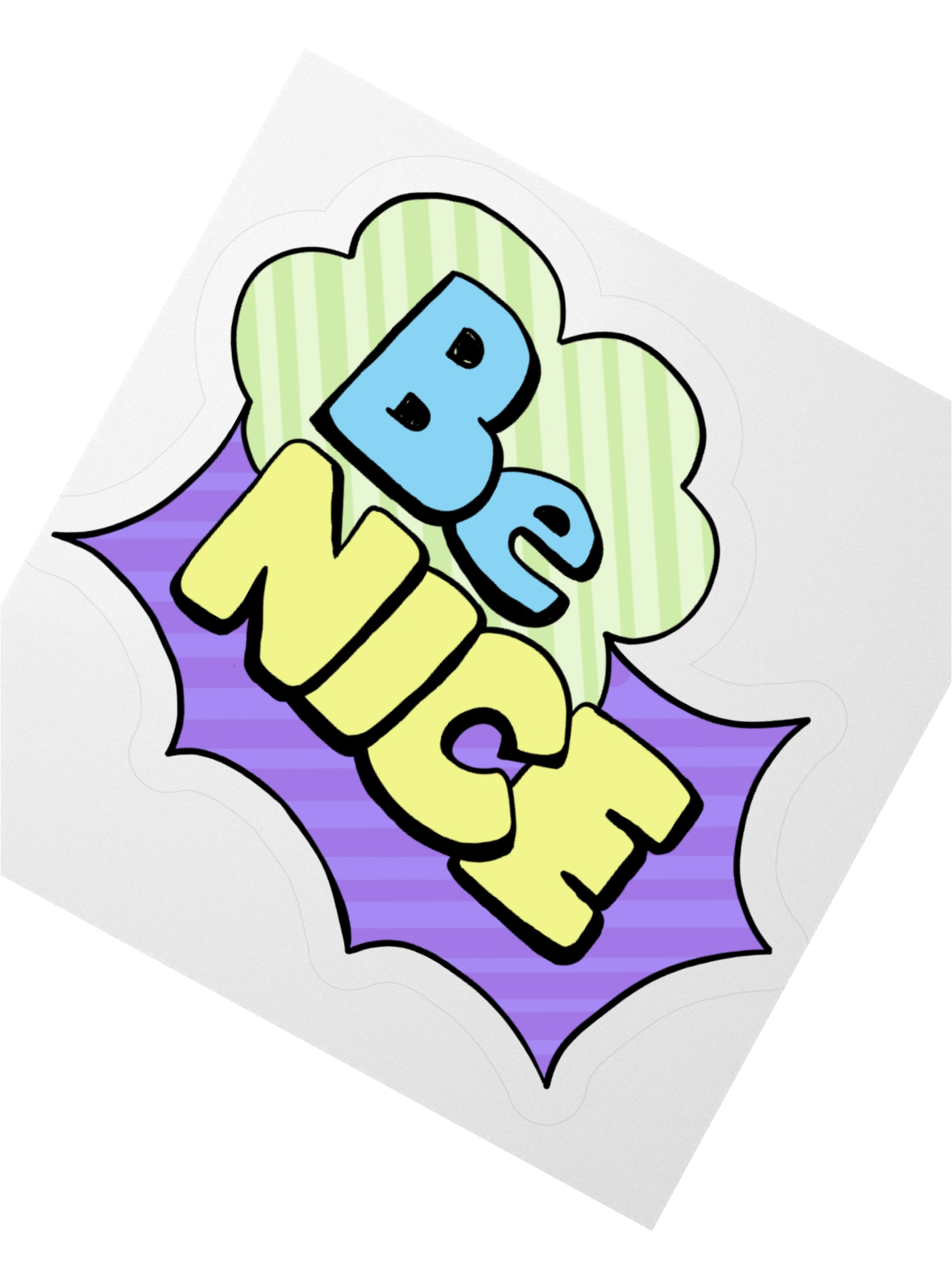 Be NICE - Sticker product image (4)