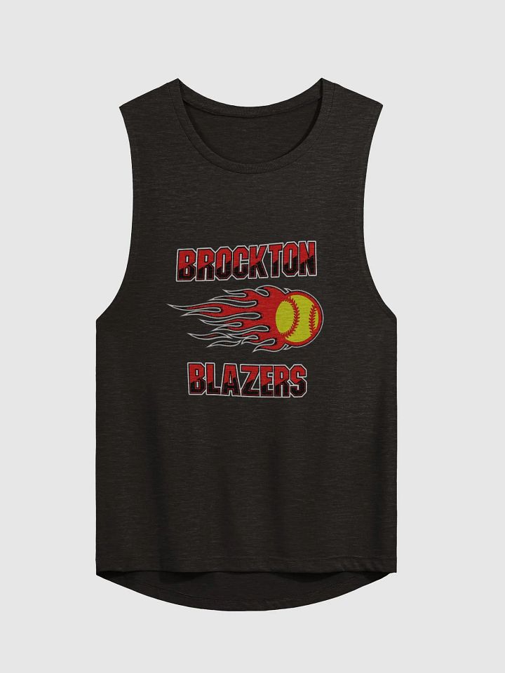 Brockton Blazers Logo Women's Muscle Tank Top product image (2)