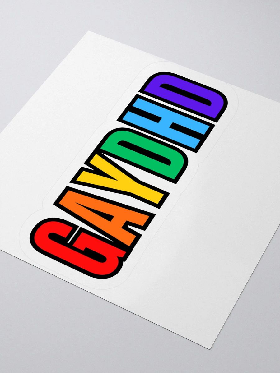 gayDHD Sticker product image (3)