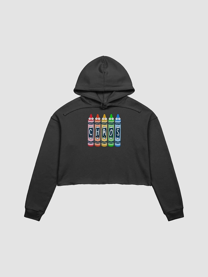 Crayon Chaos Crop Hoodie product image (1)