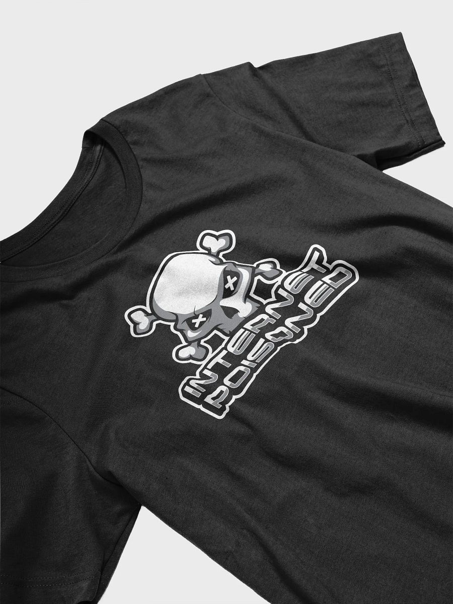 Internet Poisoned Y2K T-Shirt – Funny Goth Skull Meme Tee product image (2)