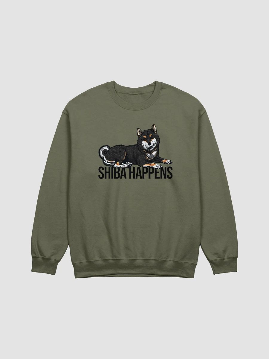 Shiba Happens Sweatshirt of a Shiba Inu(Tricolor) | Funny Shirt for Shiba Inu Paw-rents product image (15)