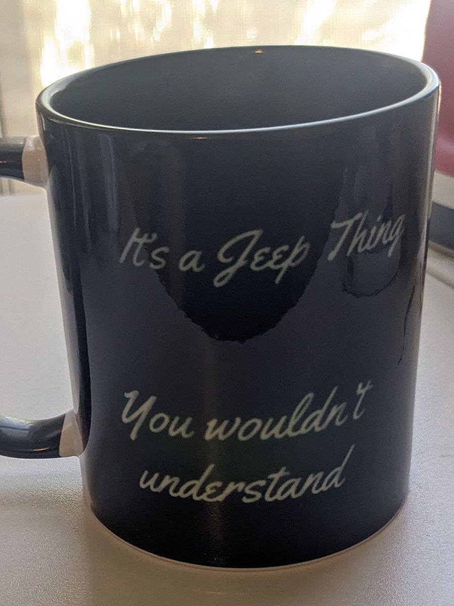 It's a Jeep Thing Mug product image (4)