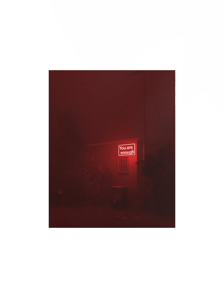 "You are enough" Matte Poster product image (5)