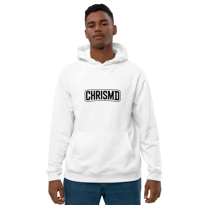 Premium Eco Hoodie $40 white product image (2)