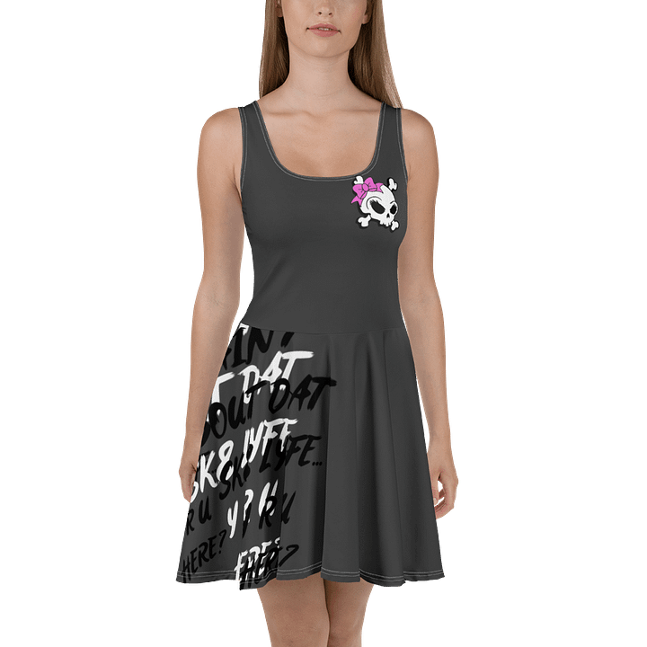 Skate Or Die! Skaters Dress (Eclispe Grey) product image (1)