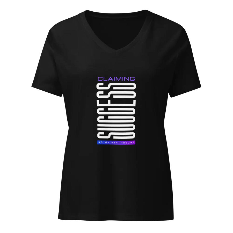 Claiming Success V-Neck Tee product image (1)