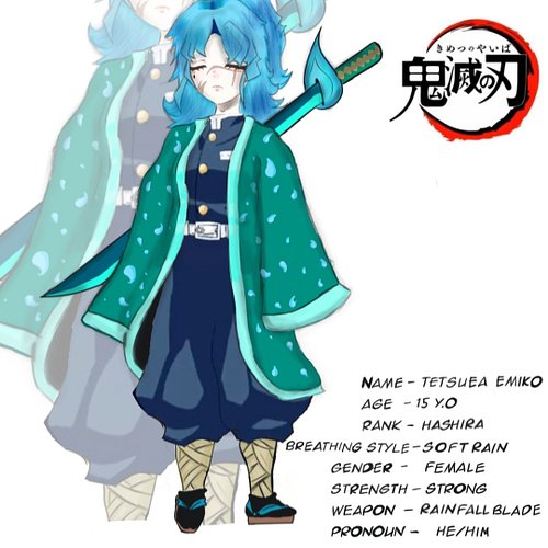 My fun Demon Slayer OC

#demonslayer #originalcharacter #kimetsunoyaibafanart #animeart
