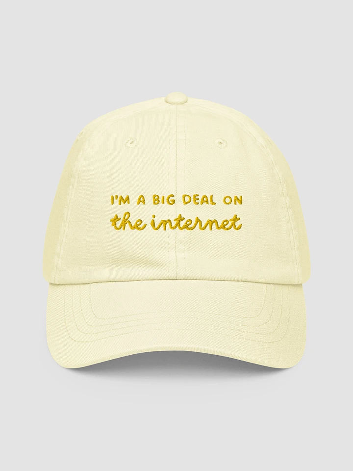Big Deal Hat Yellow product image (1)