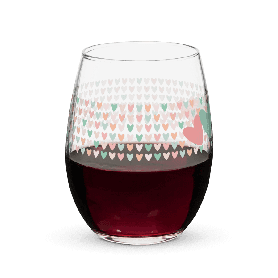 A Lotta Peachy Love Wine Glass product image (8)