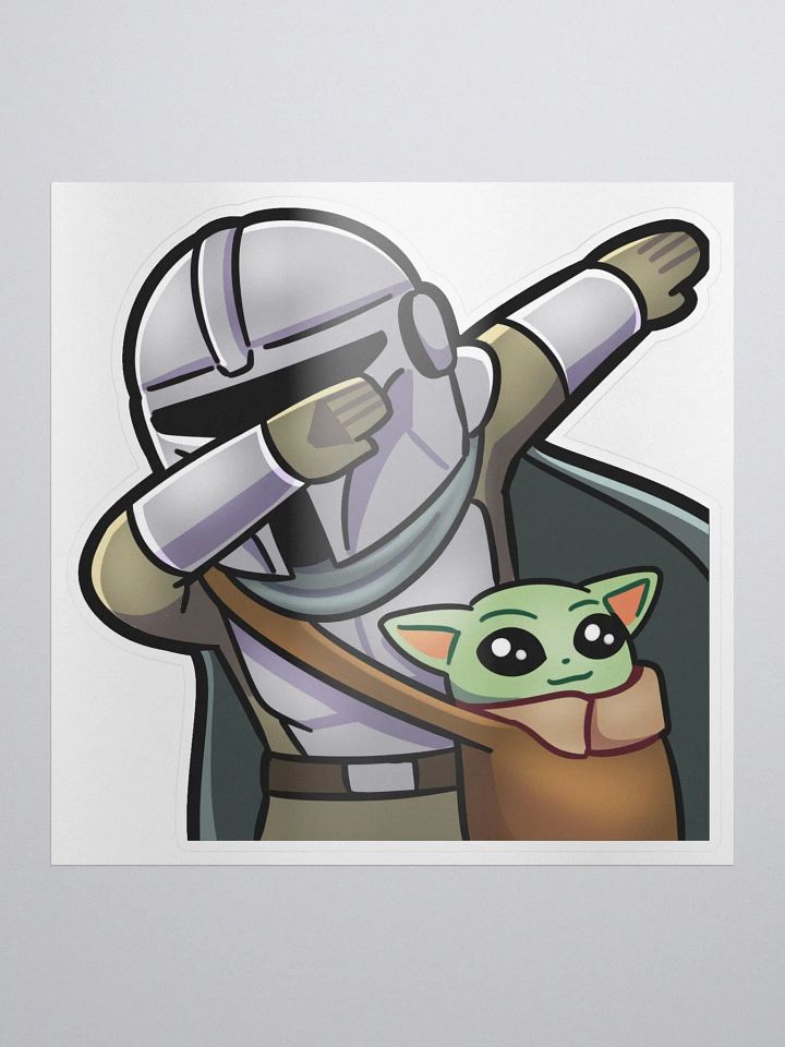 The Dab - Kiss-cut Sticker. product image (1)