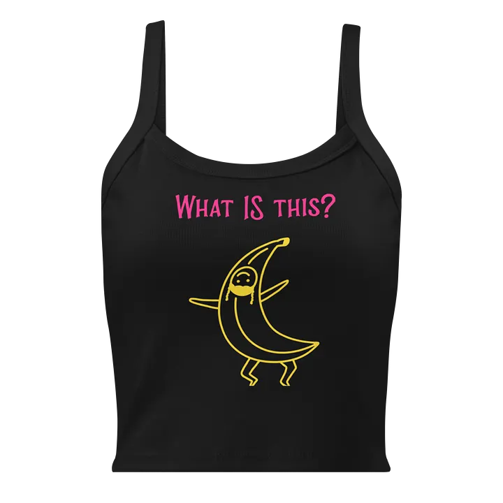 What Is This? ribbed tank top product image (1)