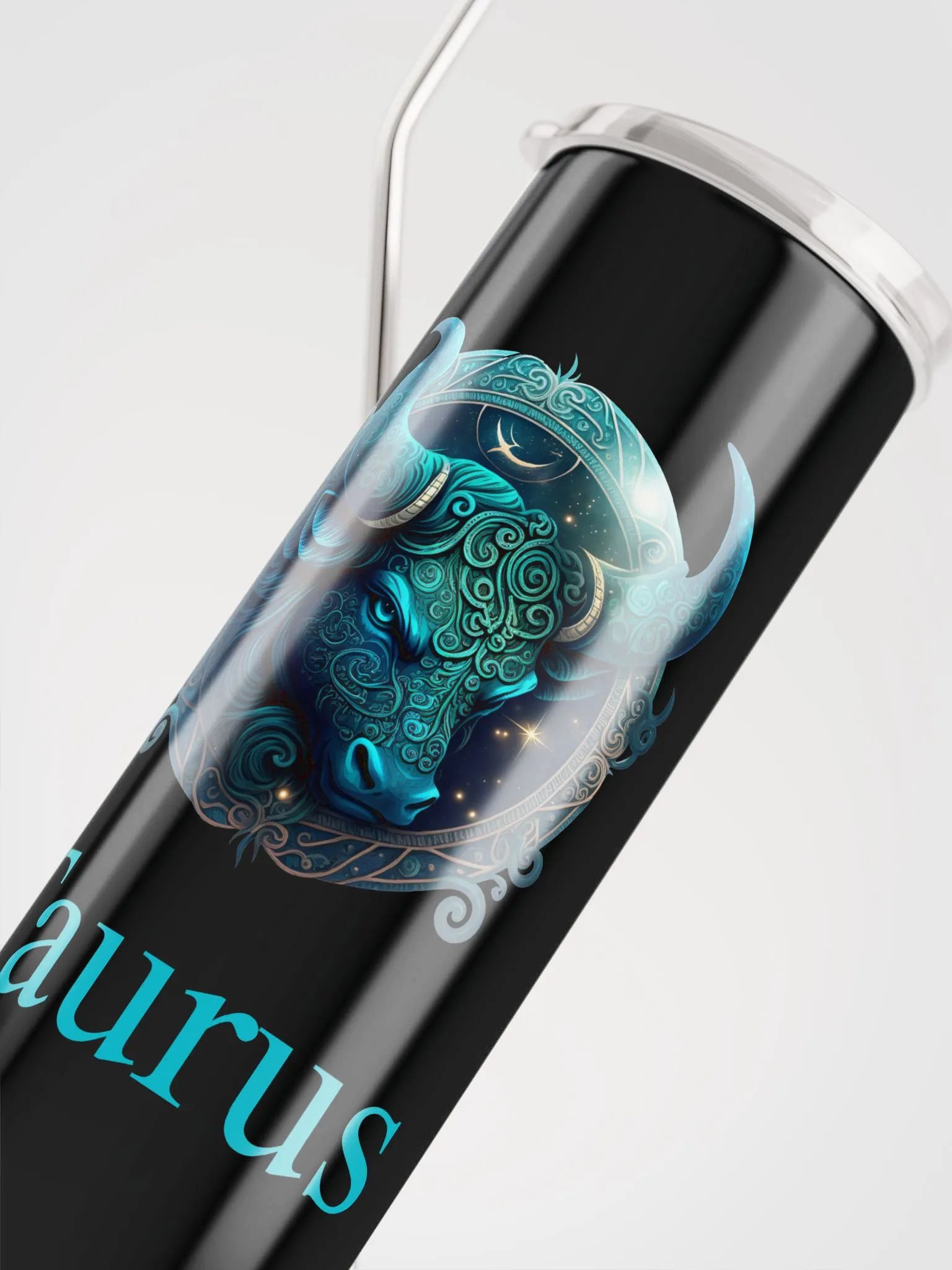 Illuminate Your Drinkware Collection with Vibrant Blue Taurus Steel Tumbler product image (5)