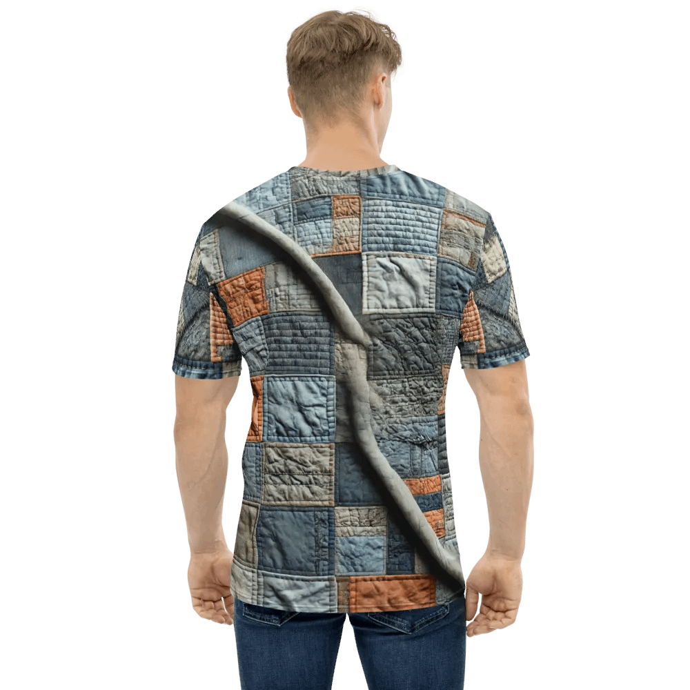 Patchwork Grid All-Over T-Shirt product image (2)