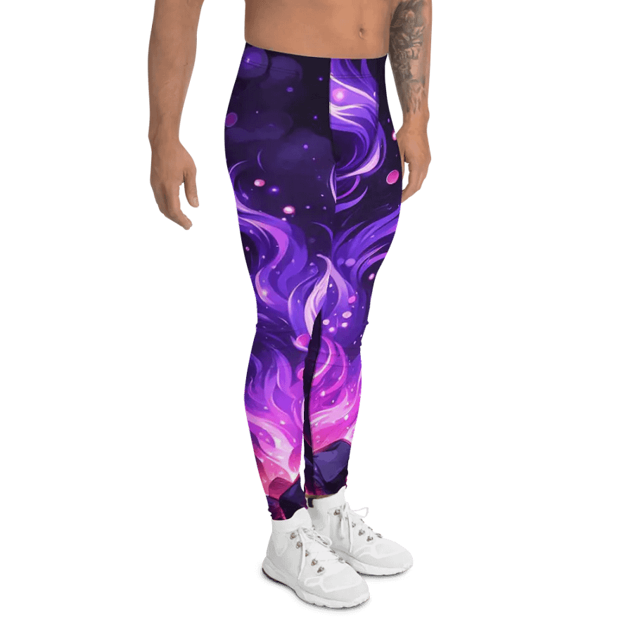 Mystical Flames Men's Leggings | AI Design product image (3)