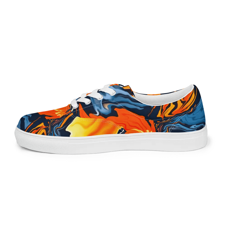 Multicoloured Fluid Motion Lace-Up Shoes product image (3)