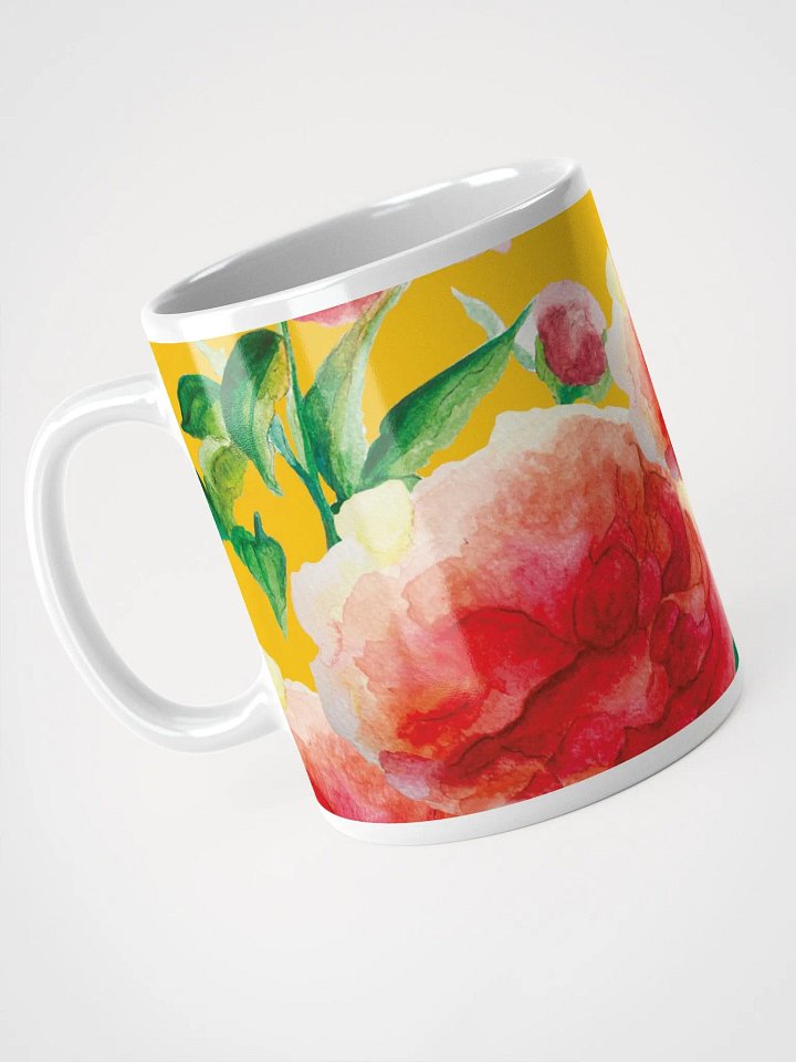 Vibrant Peony Paradise Mug product image (1)