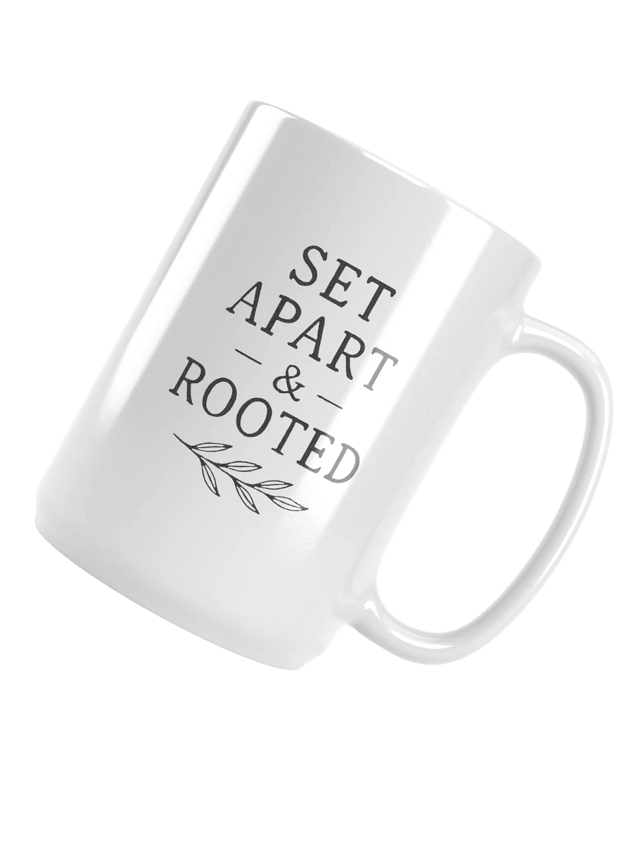 Set Apart & Rooted Leaf Logo Mug product image (3)