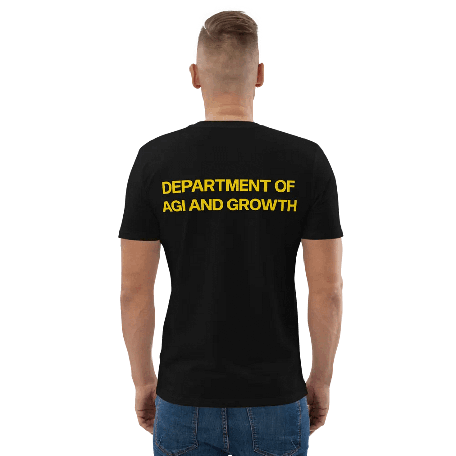 department of agi and growth t-shirt - 100% organic cotton product image (7)