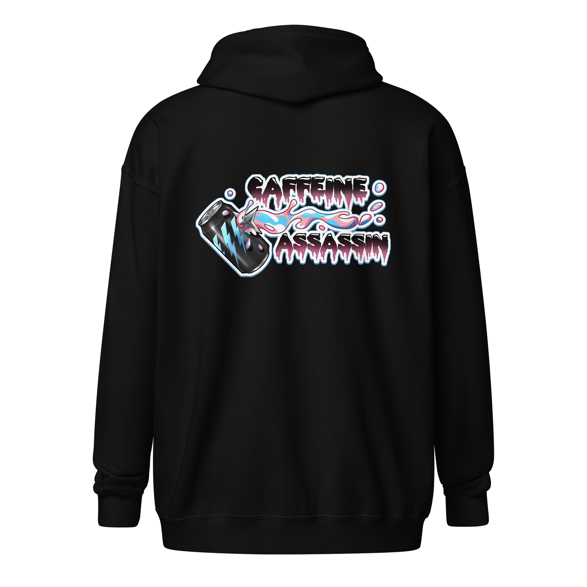 Caffeine Assassin - Trans Pride Edition Zip Hoodie product image (1)