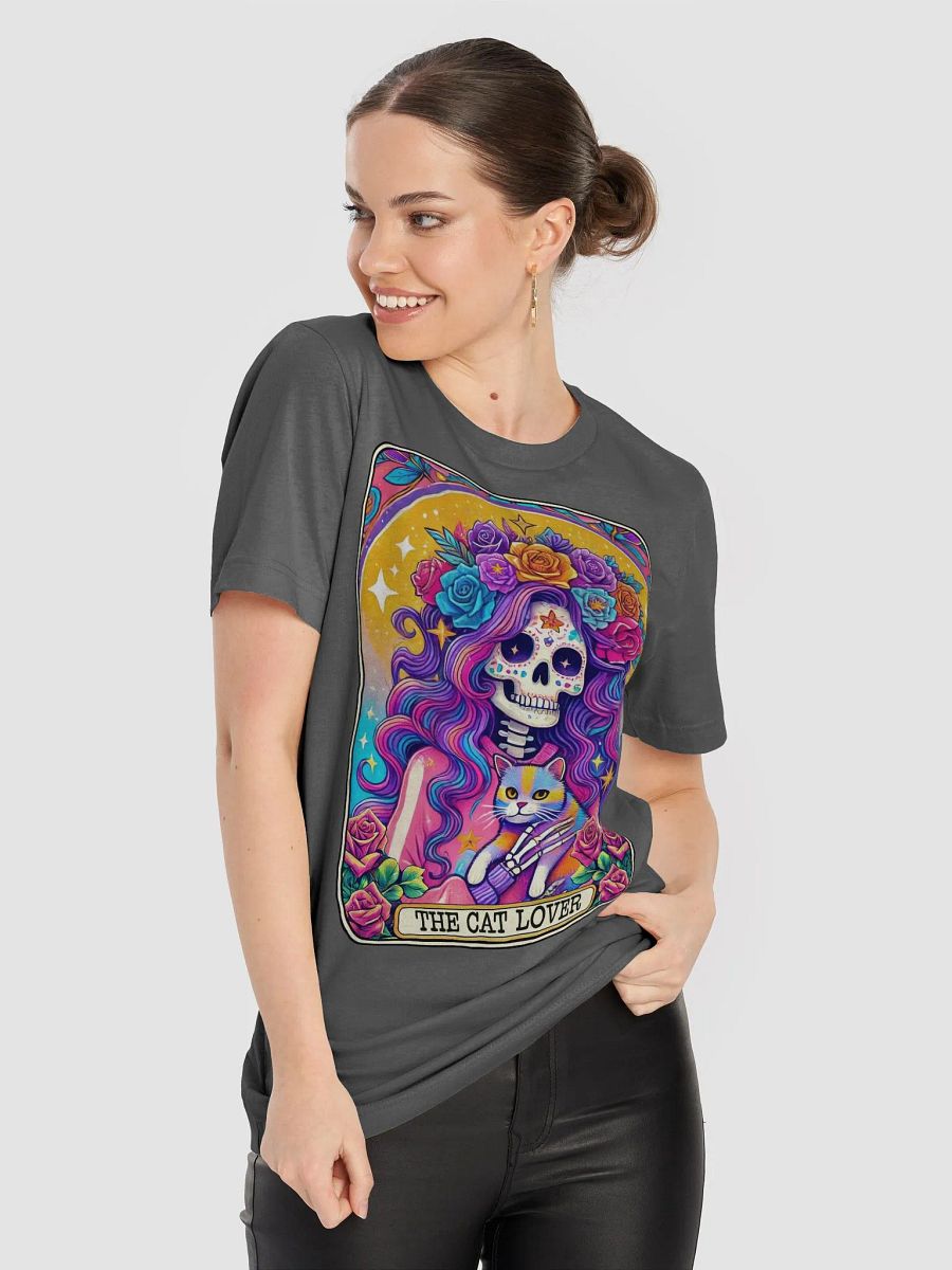 Day of the Dead The Cat Lover Bella+Canvas Tee product image (63)