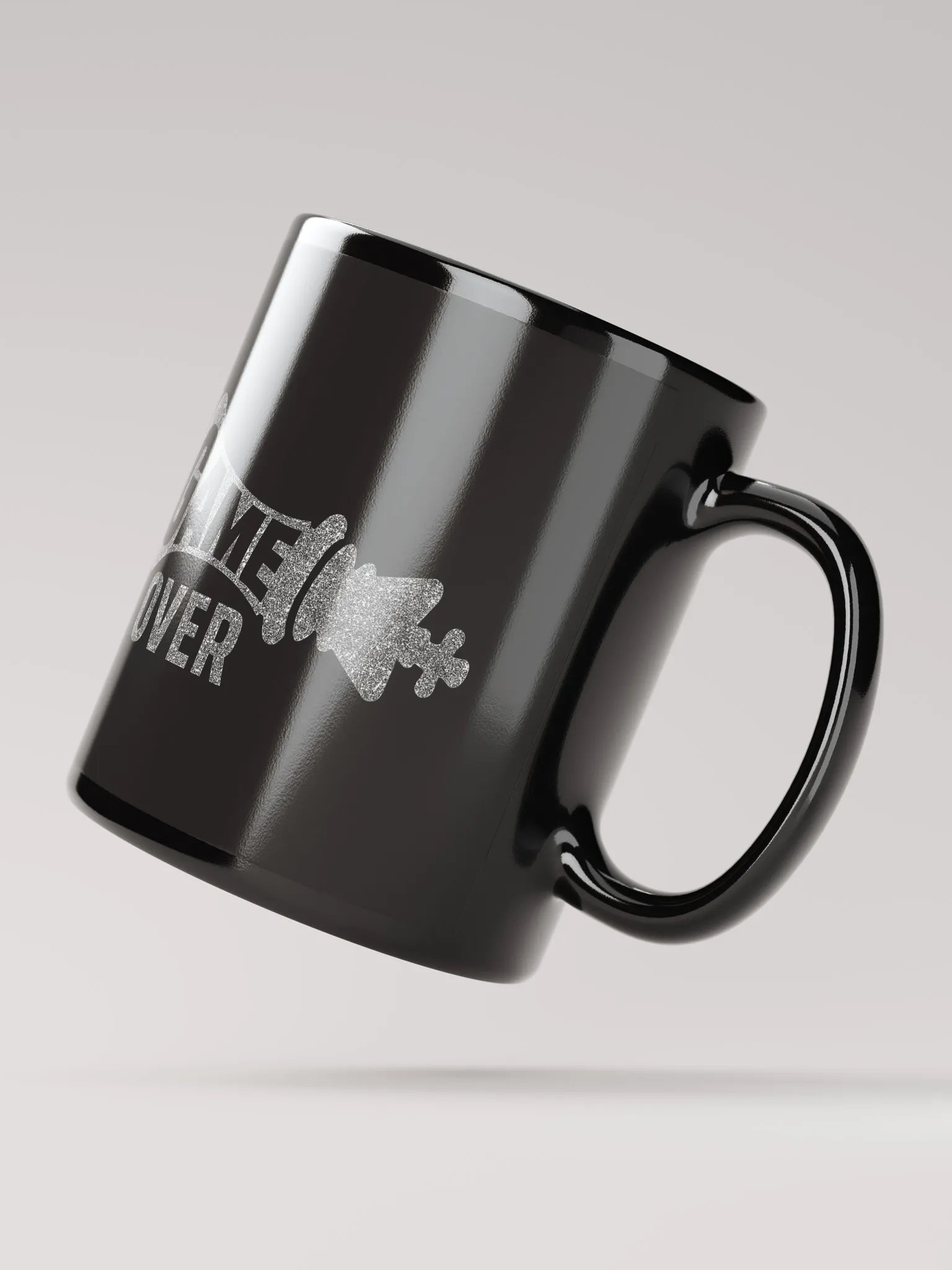 Game Over - Black Glossy Mug product image (2)