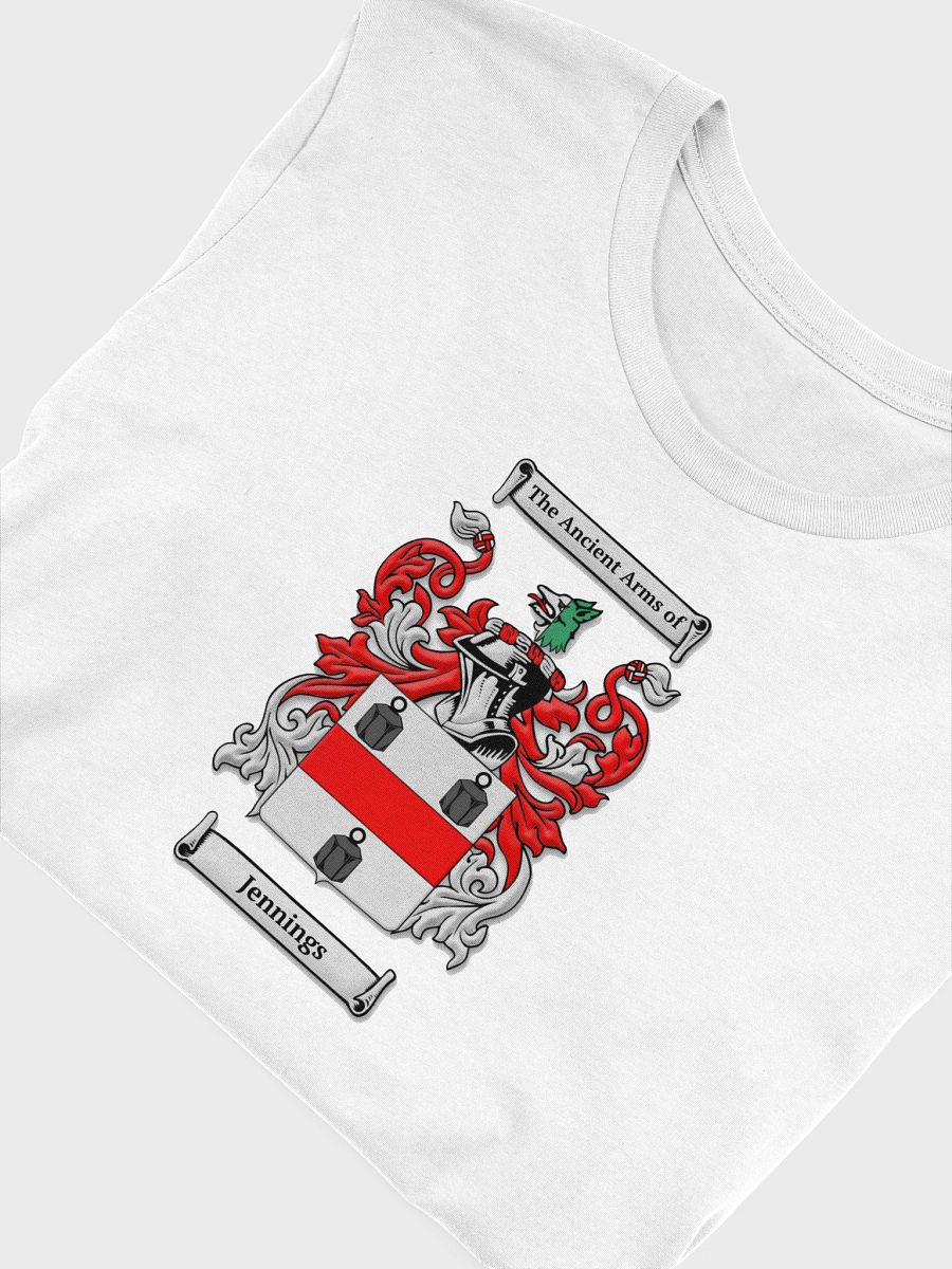 Jennings Family Crest - Adult T-Shirt product image (5)