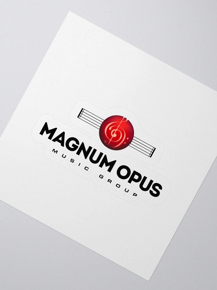 Magnum Opus Music Group - Kiss Cut Stickers product image (4)