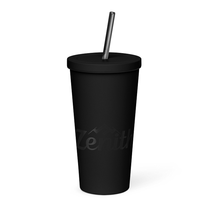 Zenith 20oz Insulated Stainless Steel Tumbler with Straw product image (1)