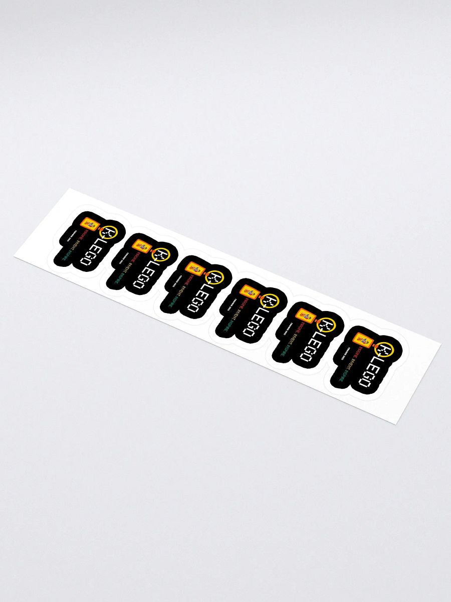 Klego Kiss Cut Stickers (Set of 6) product image (1)