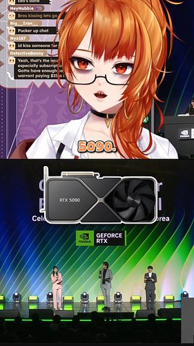 My geforce experience watching the nvidia korea event 🙂 #GeForceFestivalSeoul #ad 
#vtuber #envtuber #envtuberclip #envtuberc...