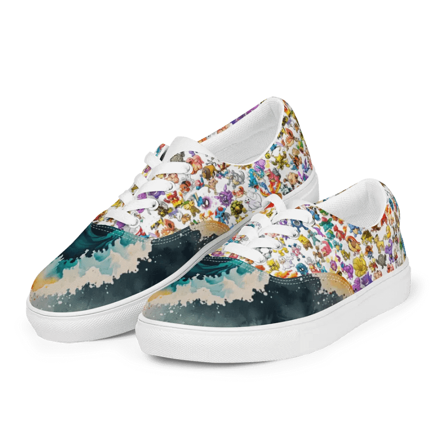 Whimsical Creature Carnival Canvas Shoes product image (8)