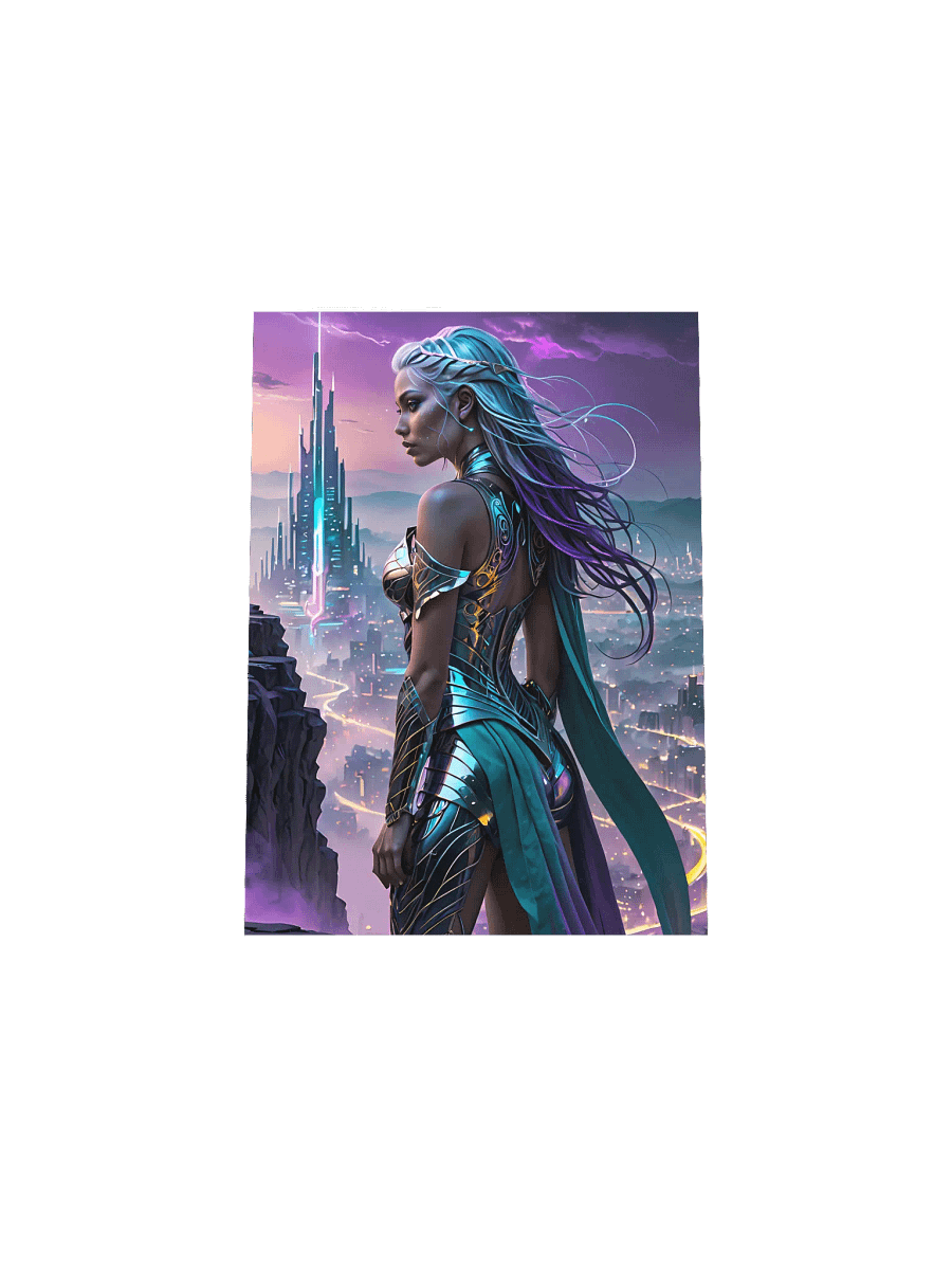Fantasy City Overlook Poster product image (28)