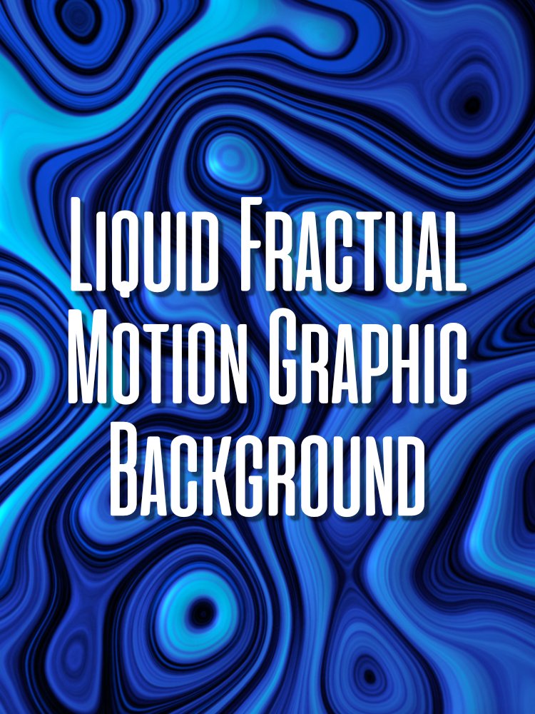 Liquid Fractual Motion Graphic Background product image (1)