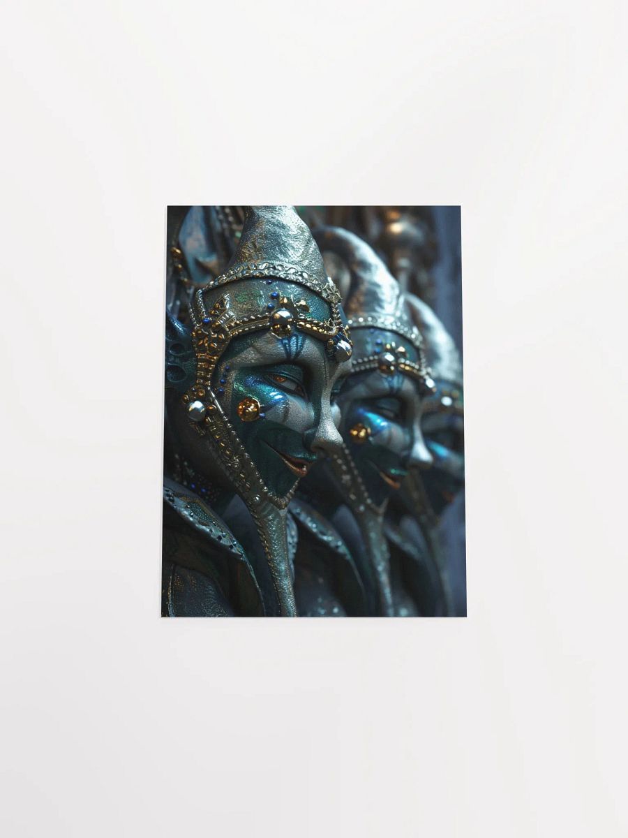 Enigmatic Elegance: Masked Majesty Poster product image (4)