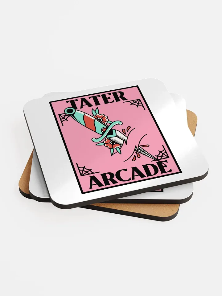 Traditional Tattoo Dagger coasters product image (2)