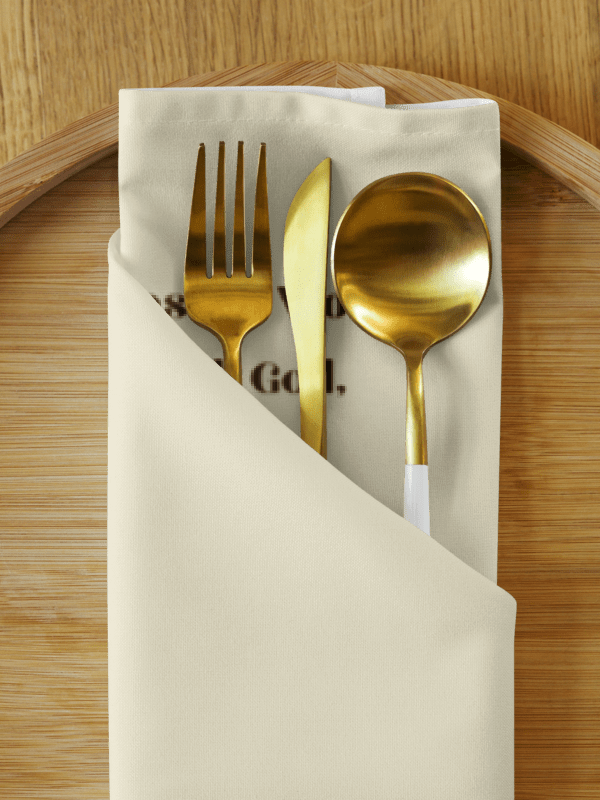John 1:1 Cloth Napkin Set (4) product image (10)
