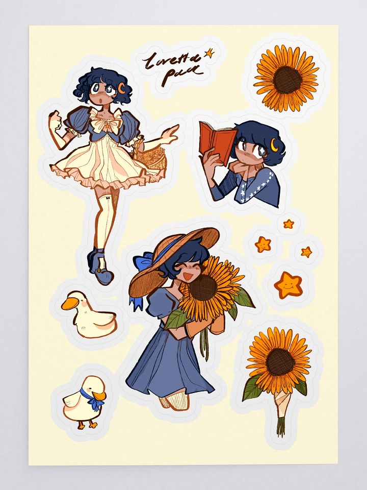 Loretta Dalma Sticker Pack product image (1)
