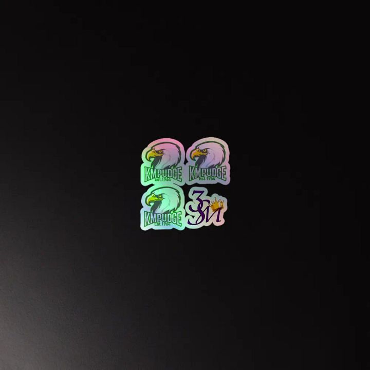 KMPUDGE Emblem-Cut Sticker Sheet product image (2)