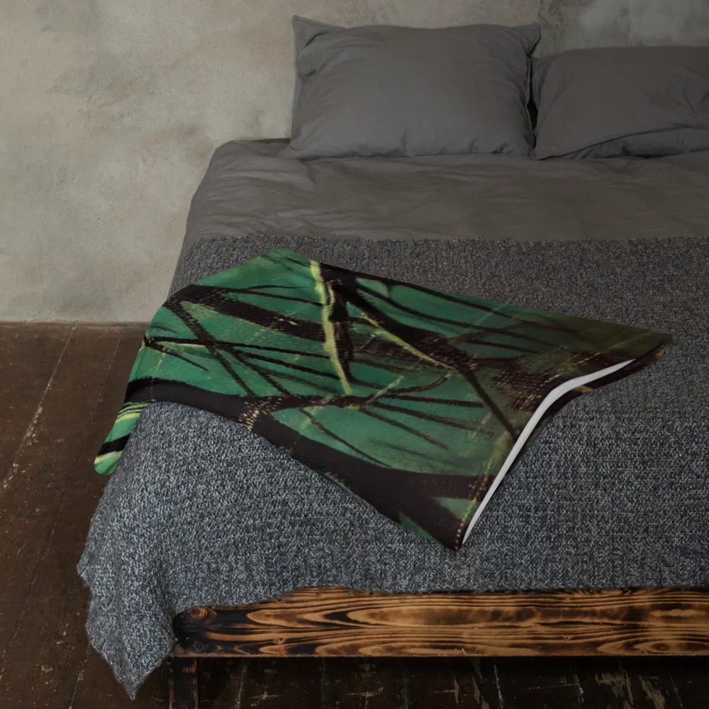 Cauldron Monster Spooky Throw Blanket product image (23)