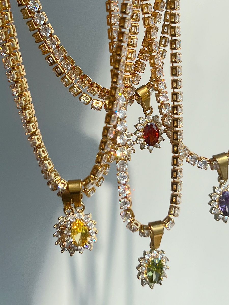 Amethyst Bloom Necklace product image (4)