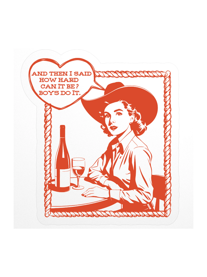 Cowgirl Sticker product image (1)