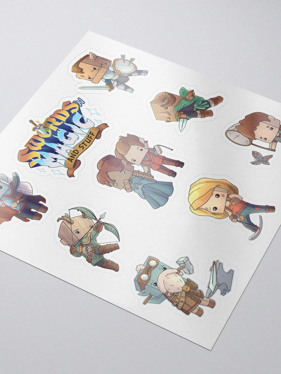 Swords 'n Magic Inhabitants Sticker Sheet product image (3)