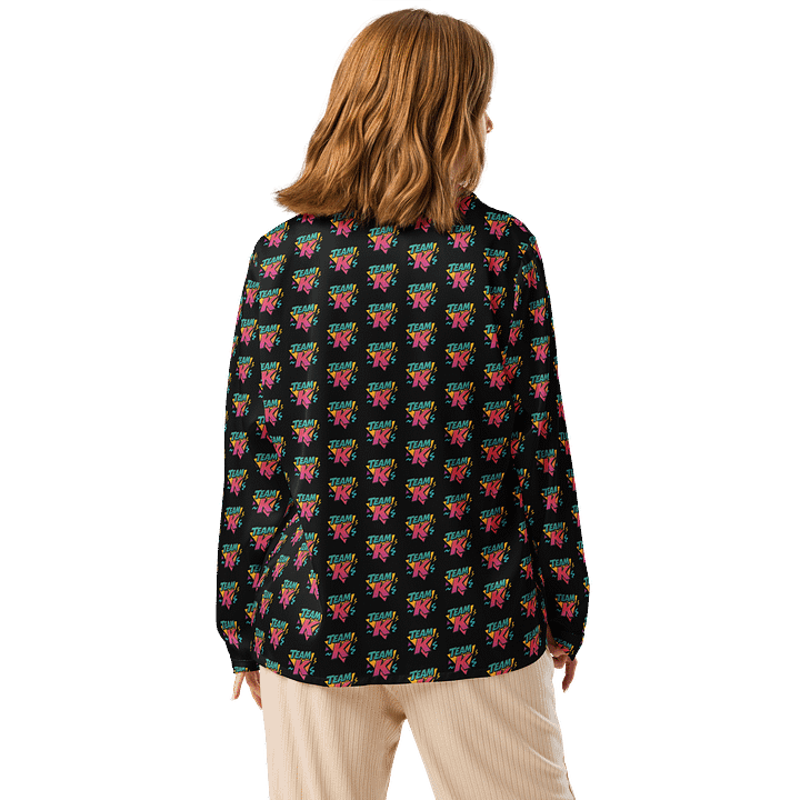 Team K 1990's Women's Long Sleeve Pajama Top product image (2)