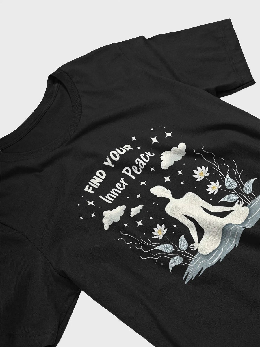 Find Your Inner Peace Yoga T-Shirt – Inspirational Apparel for Mindfulness, Mental Wellness, and Personal Growth" product image (3)